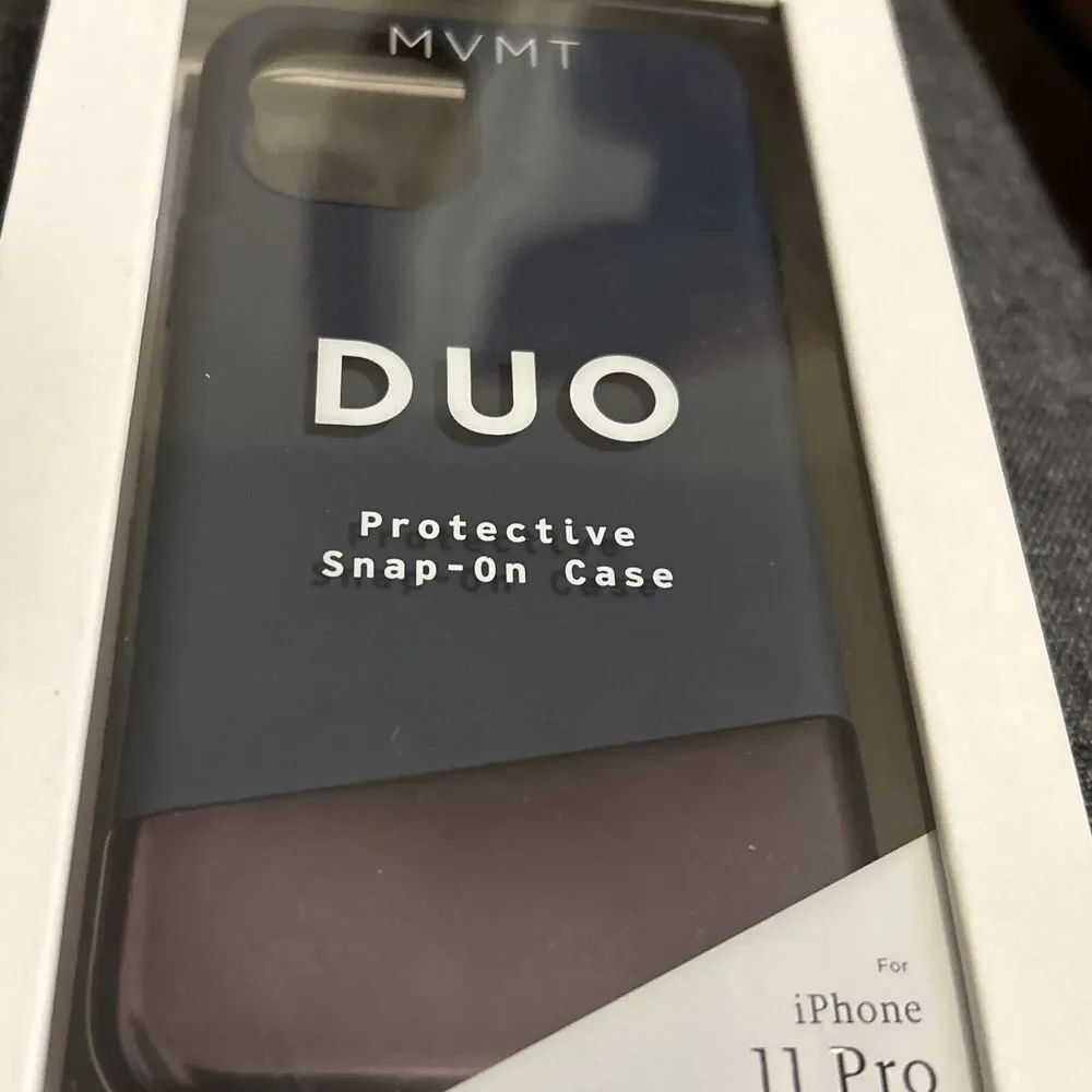 MVMT Duo Navy Snap Case‎ for iPhone 11 Pro New